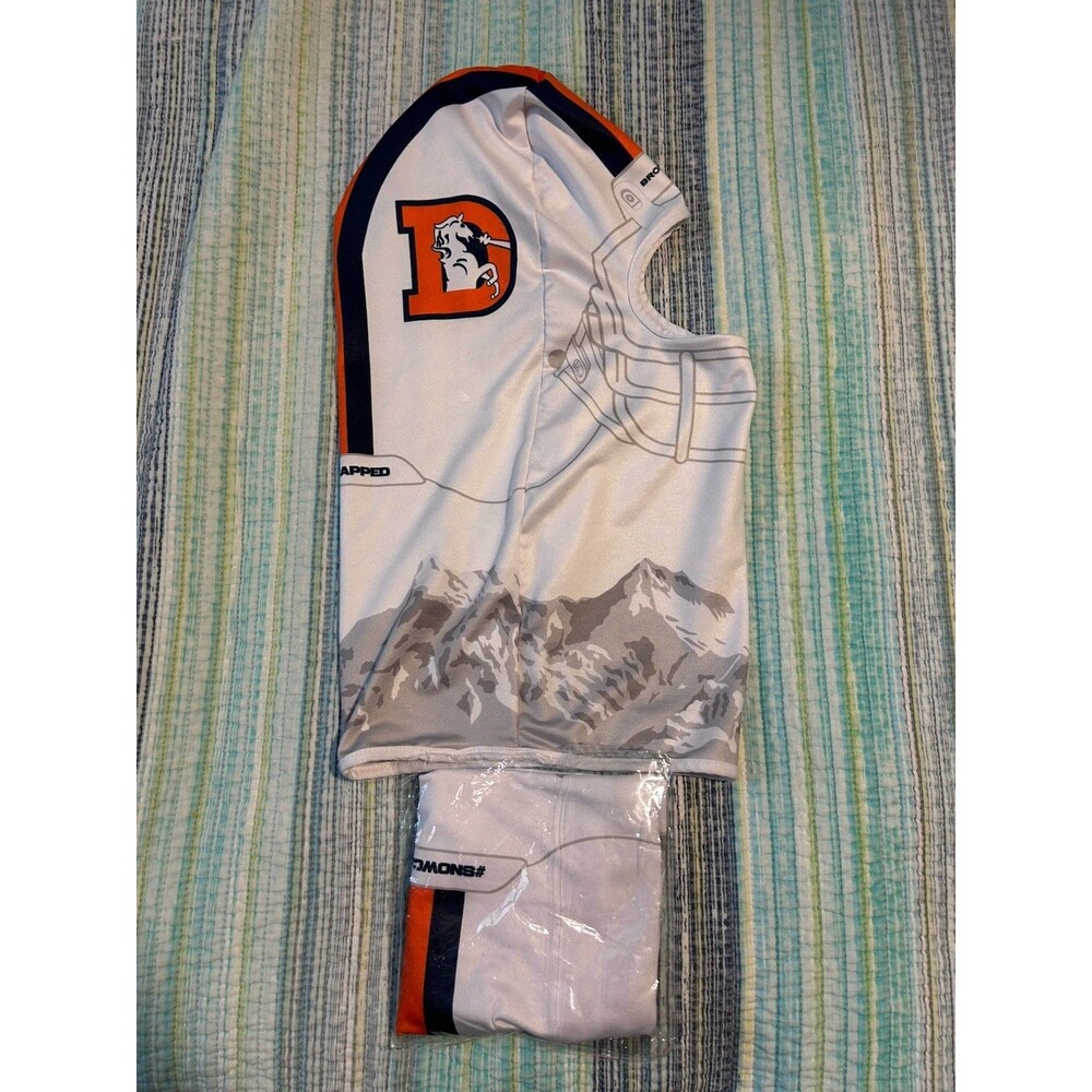 NEW Denver Broncos NFL GIVEAWAY Snowcapped Helmet SKI MASK -- Mile High 12/24/23